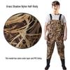 Men's Waterproof Fishing Gear: Rain Pants with Boots, Half-Body Suit, Leather Fork, Full-Body Water Shoes.