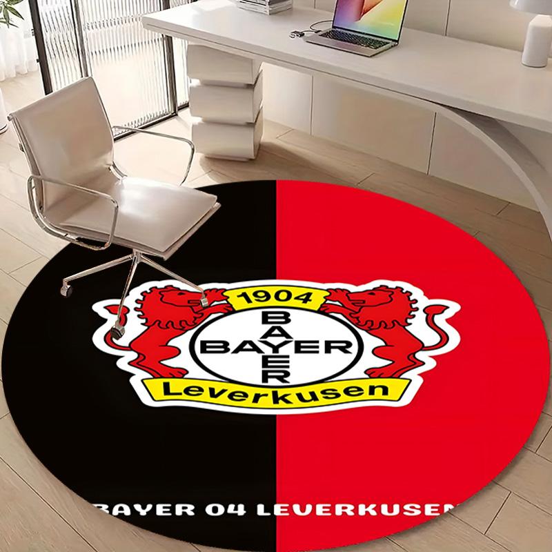 1pc Football Team (65) Design Printed Area Round Carpet for Bedroom Living Room Home Decor Rugs Mat Non Slip Mat Rug for Bedside