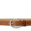Polo Ralph Lauren Women S Stirrup Buckle Leather Belt Wapoblt09m20146200