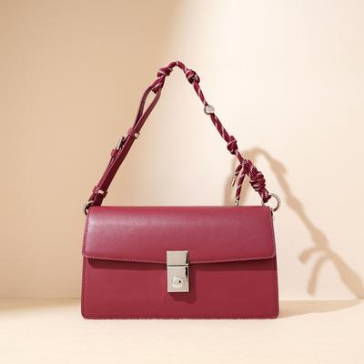 New Shoulder Bag Niche Design Women's Bag Cowhide Versatile Messenger Bag Premium