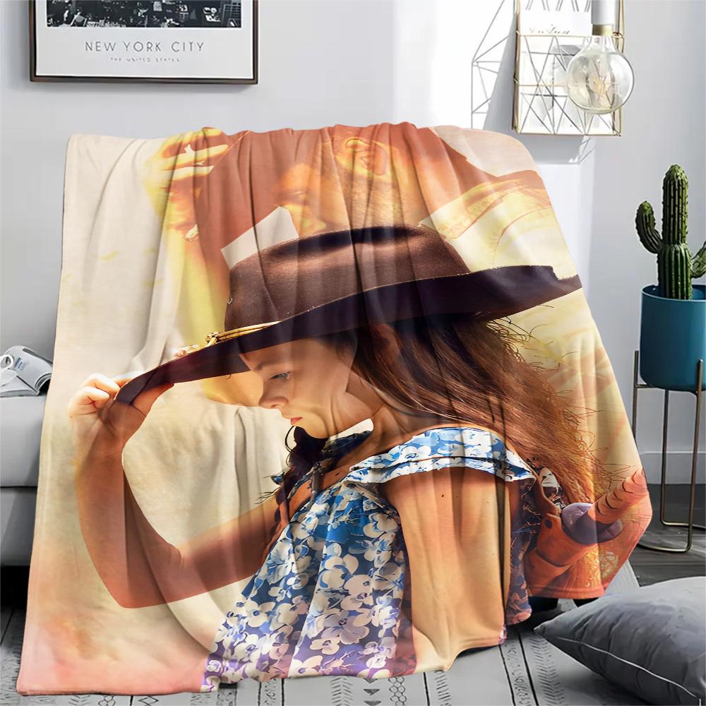 1PC The Walking Dead Print Flannel Blanket, High quality All Seasons, Home Decor, Warmth and Comfort, Perfect for Christmas Gifts