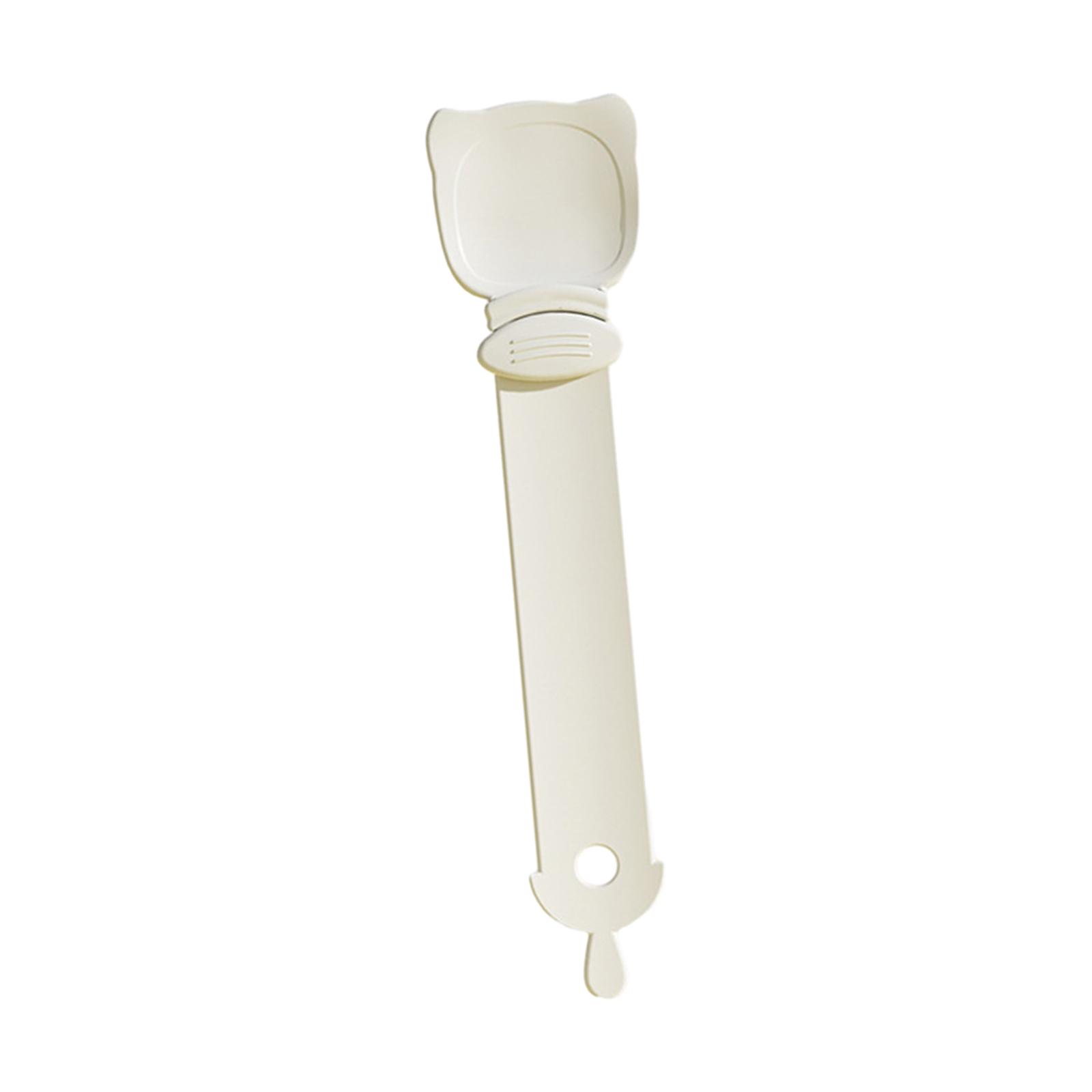 Cat Strip Squeeze Spoon, Multi Use Pet Canned Spoon, Save Food, Easily Press белый