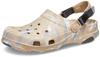 Crocs Classic All-Terrain Marble Clog Sandals, Beige, Size 26.0 Cm