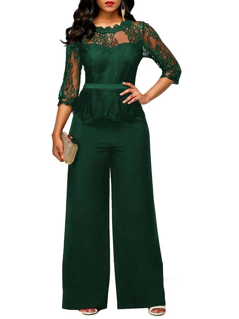 2022 Summer Sexy Lace Jumpsuit for Women