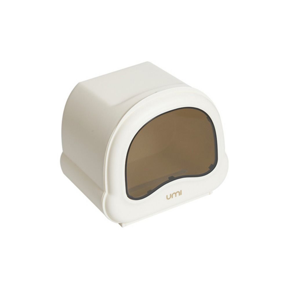 Practical Plastic Wall Mounted Tissue Box Space Saving Waterproof Paper Towel Holder Large Capacity Toilet Paper Box Kitchen