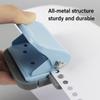 Labor-saving 6-Hole Paper Punch 6-Hole For A4 A5 B5 Paper Loose Leaf Binders Ring Notebook Scrapbooking Binding Mannual