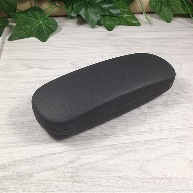 

Kell унисекс жесткий чехол для очков портативный кожаный чехол защитный чехол для очков чёрный