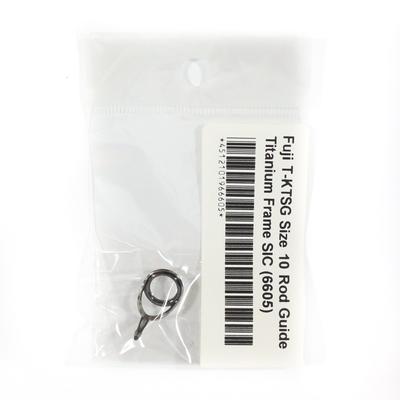 Fuji T-KTSG Size 10 Rod Guide Titanium Frame SIC X 1 (6605)