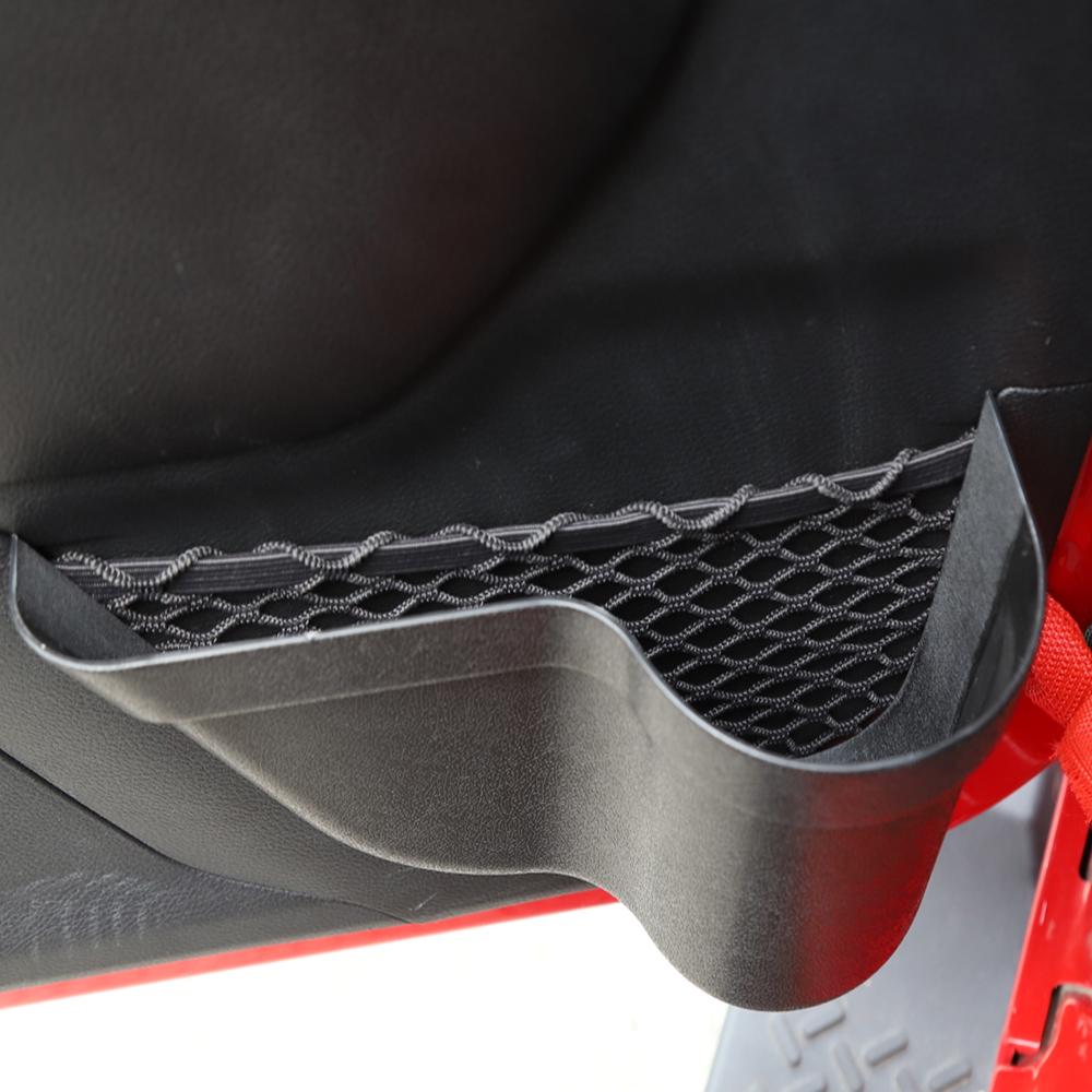 Car Front Rear Door Mesh Pockets Storage Box Tray Organizer for Jeep Wrangler JK 2011-2017 Stowing Tidying Interior Accessories