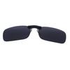 Portable Polarized Mirrored UV400 Clip-on Lens Sunglasses for Driving Fishing