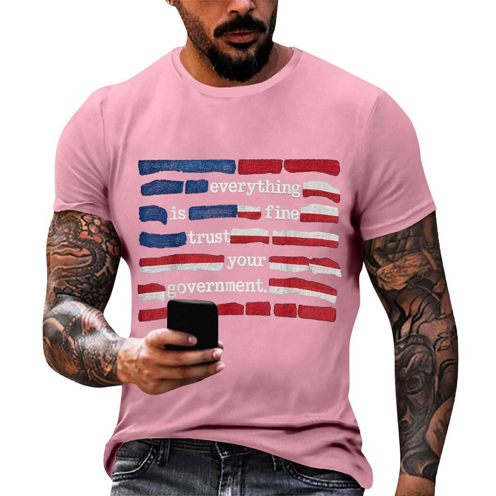 Everything Is Fine Trust Your Government Funny Humor Quote T-Shirt