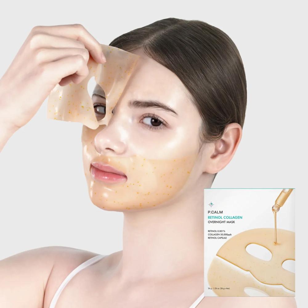 P.CALM Retinol Collagen Overnight Mask 36g*4EA