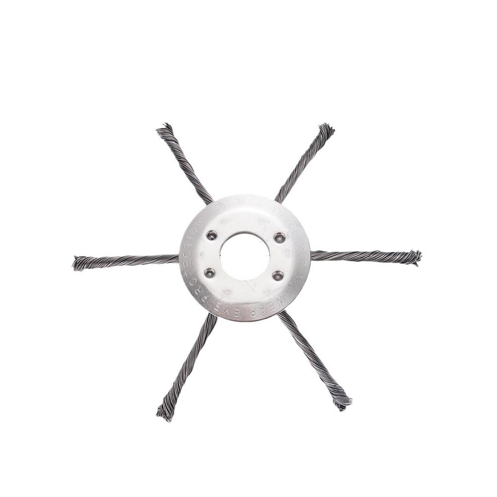 Steel Wire Trimmer Head for Gas Weed Eater 7/8/9 Inch Heavy-Duty Brush Cutter Replacement For Stihl FS55, Husqvarna 128LD
