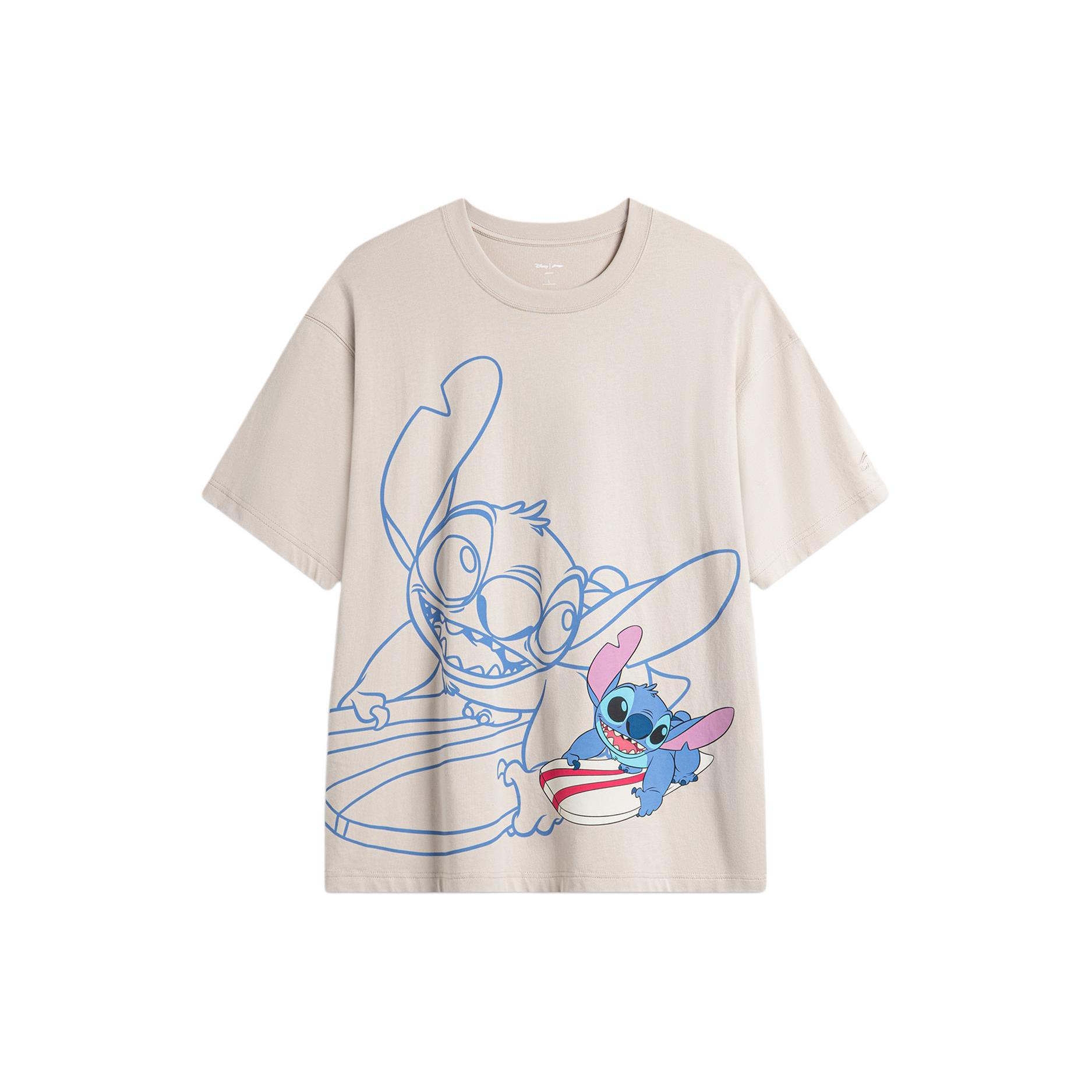 Мужская футболка Li Ning x Disney Серо-серебристый ATSU157-5 L