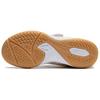 Li Ning Comfortable Slip Resistant Cushioning Abrasion Resistant Low top Training Shoes Unisex White Gold APPU010-1