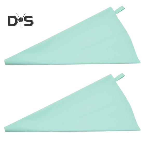 2ks silikonová poleva Cukrářské sáčky Hladký vnitřek Snadné zmáčknutí Opakovaně použitelný krémový sáček Zdobení košíčků Nástroje na pečení