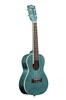 KALA Sparkle Series Glitter Sparkle Concert Rhapsody In Blue Bag Ukulele, Finish, Size, KA-SPRK-AQUA_W/BAG20_06 [Gig Included]