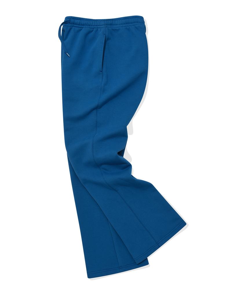 COVERNAT WOMAN Semi Bootcut Sweatpants Blue