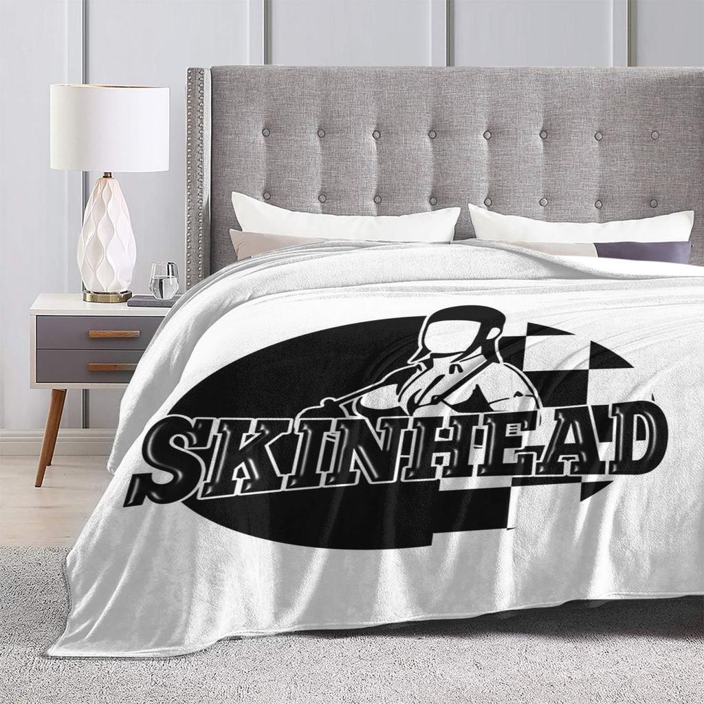 Skinhead Ska Girl  Blankets Soft Warm Flannel Throw Blanket Bedding for Bed Living room Picnic Travel Home Couch