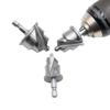 High Speed Steel Helical Drill Bits Hex Shank for Water Pipe Repair and Reaming 15~31mm Fits All Drills