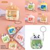 Kids Cuter Panda Cat Toy Keychain For Kids With Plastic Construction For Children And Teens