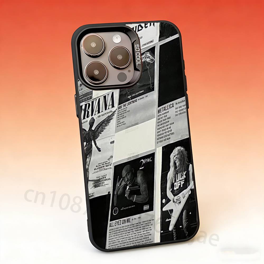

Чехол для телефона Hyunjin rockstar для iPhone 17,16,15,14,13,12,11, Pro, Max, Plus, Mini, Матовый противоударный чехол iPhone17Pro