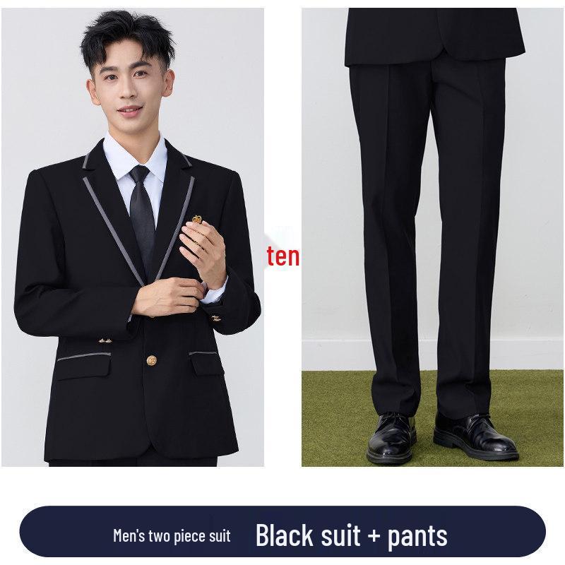 2026 Spring/Autumn College-Style Professional Suit Set for Men & Women - Student JK Uniform & Workwear
