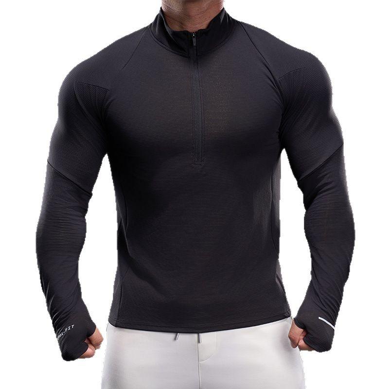 Men's Short-sleeved Sports T-shirt Running Fitness Clothing Outdoor Casual Clothing Training Top