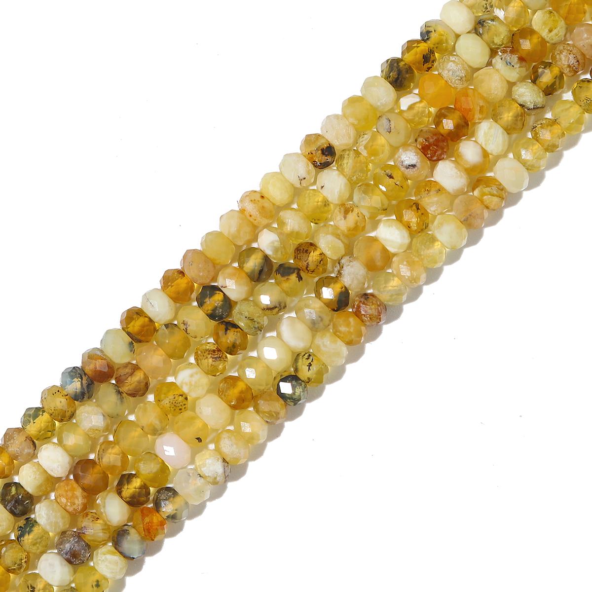 

4x2 мм 120 шт. граненый натуральный камень розовый кварц аметисты аквамарины бусины для изготовления ювелирных изделий Yellow Opal