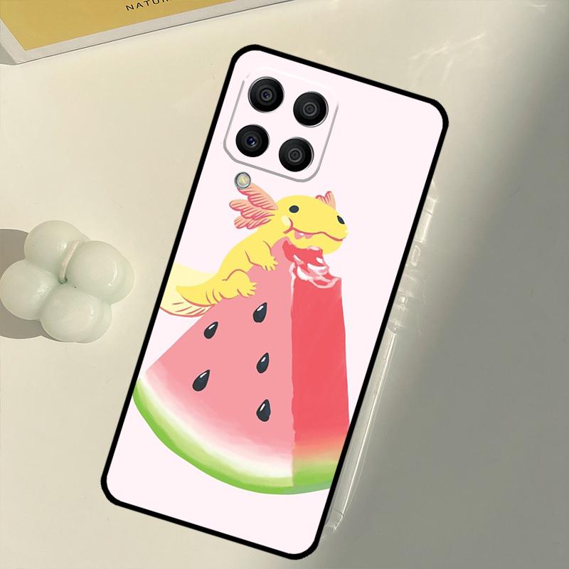 Schattige Zomer Fruit Watermeloen Voor Samsung Galaxy M15 M35 M21 M16 M06 M33 M13 M53 M11 M31 M55 M14 M34 M54 M12 M32 M52 Hoesje