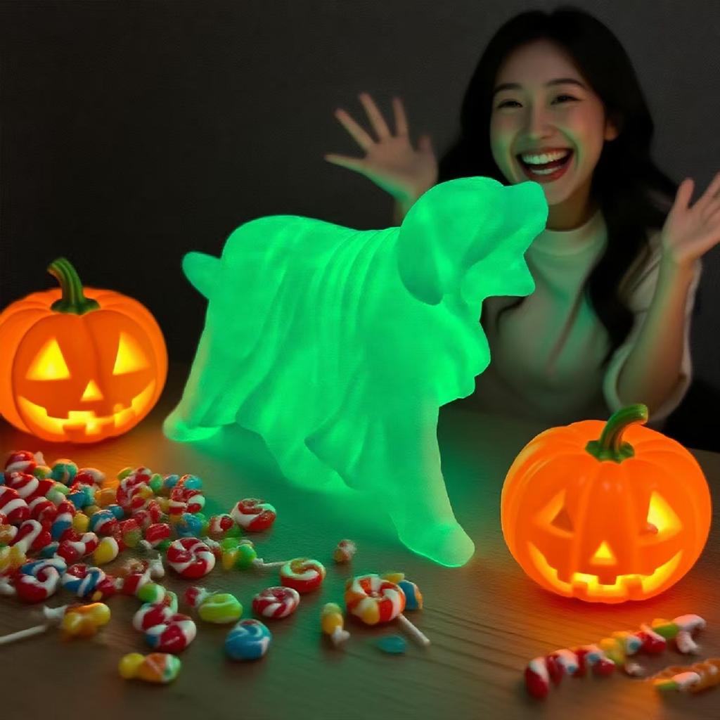 Halloween Ghosts Dog Hair Luminous Decorations Decoration Home Courtyard Design