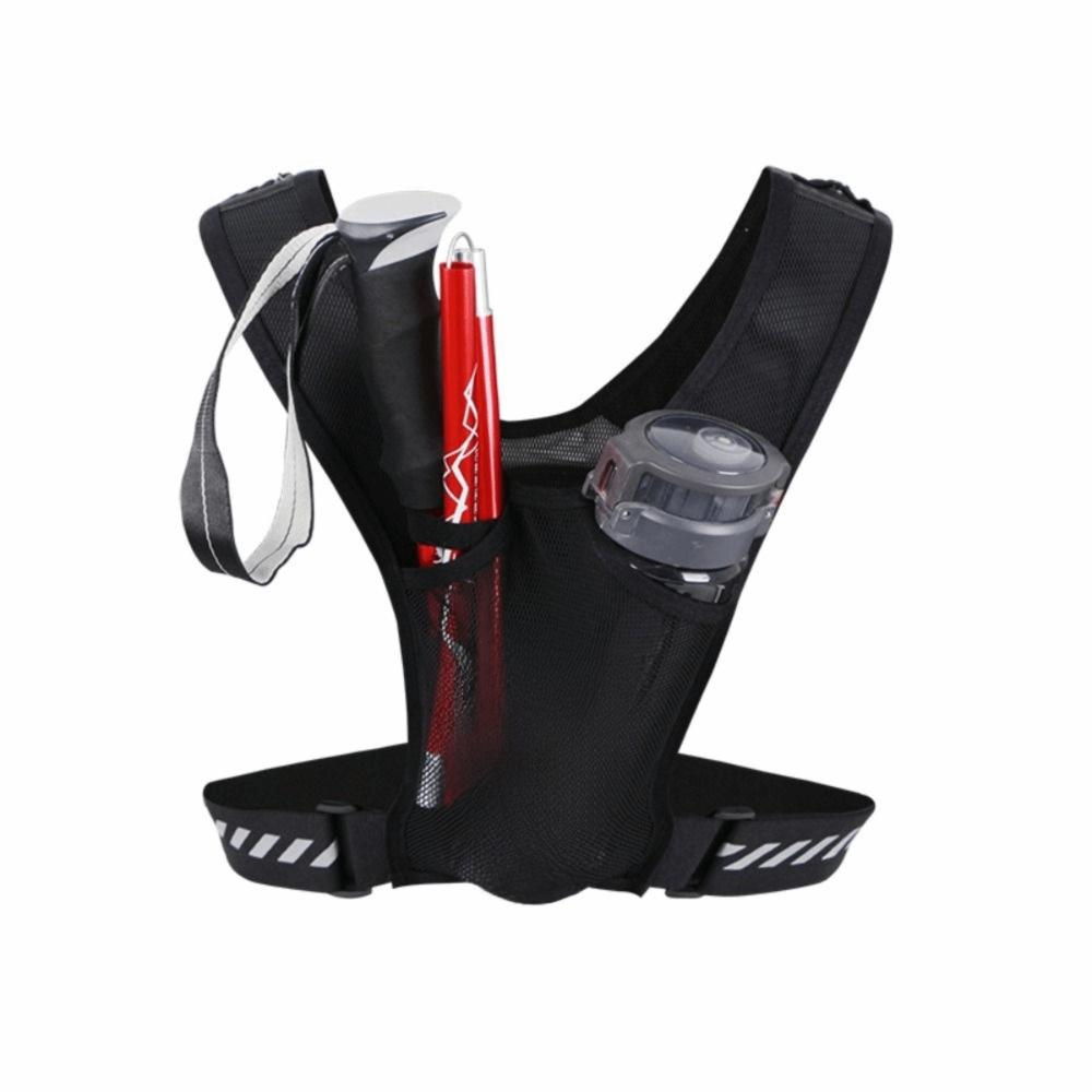 Universal Fit Reflective Running Backpack Mesh Breathable Sport Running Vest Sport Activities