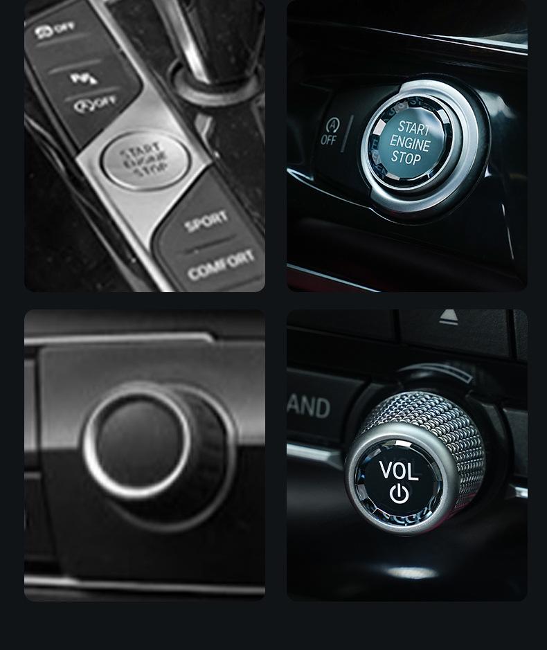 Buton Schimbător Cristal BMW McLaren pentru Seria 3, 5, 7, 6GT, X4, X5 - Modificare Cap Schimbător.