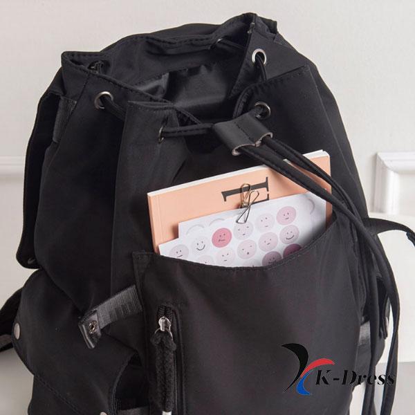 Batoh na notebook s nylonovým lanem a kroužkem (2 barvy)