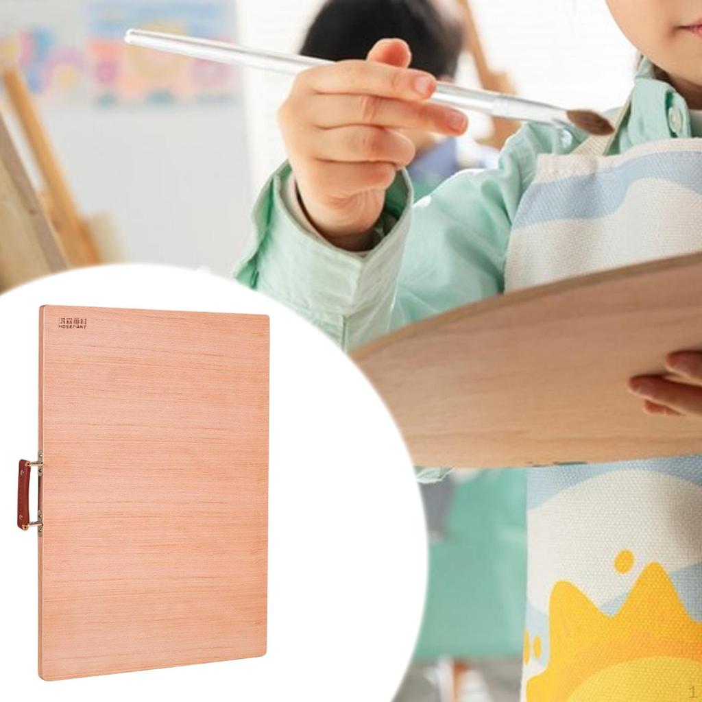 Sketch Board Artist Tote with Sturdy Clip Drawing Handle for Painters Art Students