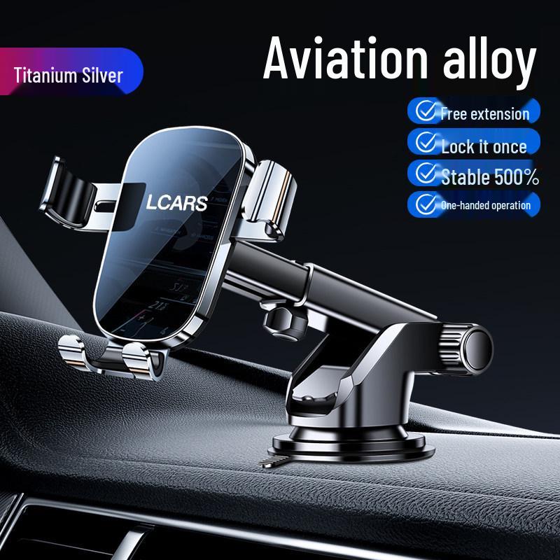 

Alloy Car Dashboard Phone Mount with Suction Cup (2025 Model)
