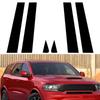 Adesivi Pilastro B C Neri, Facili da Installare, Rivestimento Finestrino in PC, Antigraffio, Parti per Styling Esterno Adatte per Dodge Durango 2011-2024