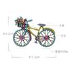 Color Diamond Bicycle Brooch Pin Women'S Clothing Accessories Bag Corsage