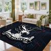 Crystal Palace Design Crystal Velvet Rug Soft Decorative Mat for Bedroom Entrance