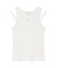 COVERNAT WOMAN Cutout Sleeveless White