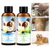 Tierwaschpflege-Set Shampoo 100ml+Conditioner 100ml Desodorierend Langanhaltender Duft Katze Hund Duschgel Haustierreinigungsprodukte