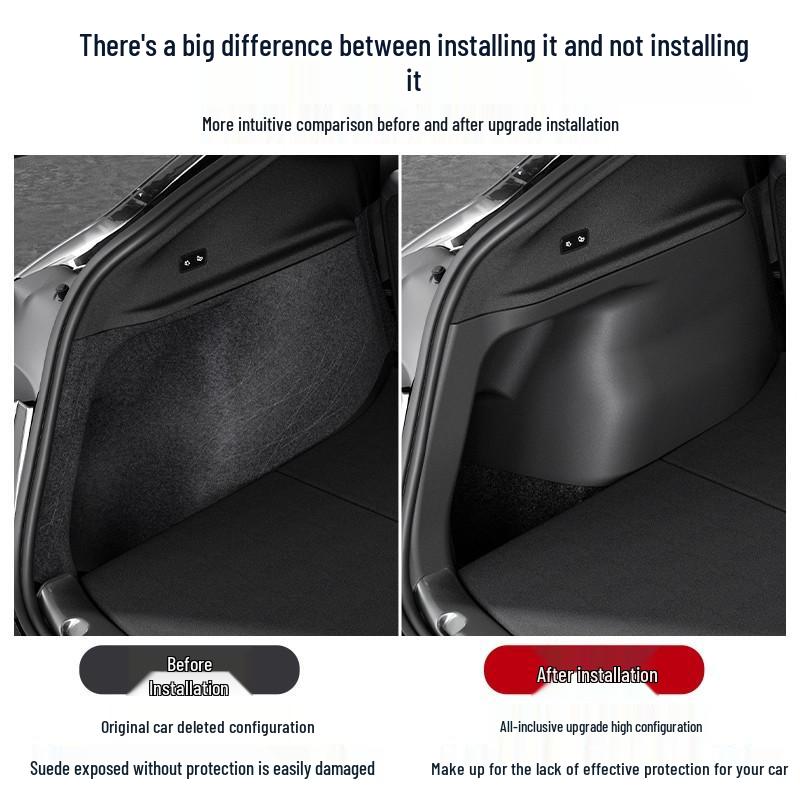 Tesla Model Y Trunk Side Panel Felt Cover
