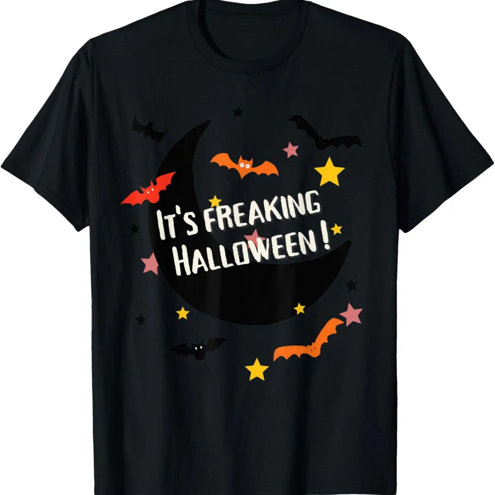 

Хэллоуин Вечеринка Черный Кот и Тыква Страшный Хэллоуин Костюм Футболка XXXXXL чёрный