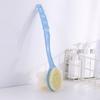 1PCS Soft-bristled Long-handled Back Scrubber with Bath Ball, Scrubbing Brush for Bathing, Adult Bath Brush, Back Brush, and Shower Brush