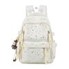 Schoolbag new schoolbag for girls, primary school students in grades 3 to 6, reduce the burden of spine protection, ultra-light and large-capacity 