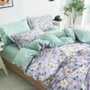 Four-piece Bedding Washed Cotton Single Double Student Three-piece Bed Linen Quilt Cover Pillowcase