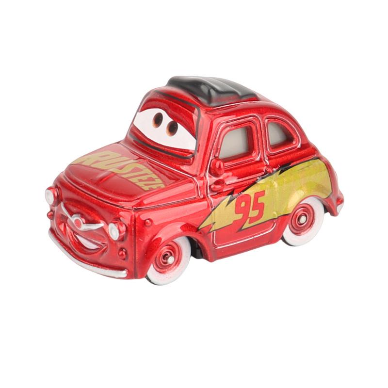 Cars Disney Pixar Cars Lightning McQueen Rhapsody Matador Bulldozer Truck Mater Harvester 1:55 Diecast Metal Car Model Toy