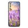 Simple lavender Purple flowers Case For Samsung A54 A52 A24 A14 A50 A70 A40 A20S A20E A06 A12 A22 A34 A42 A32 5G A04s A16 Cover