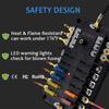 Blocco fusibili per barca marina a 12 Volt, Impermeabile a 12 vie con barra collettrice negativa di terra a 12 vie [100 Amp Max] [Fusibili ATC/ATO] [Indicatore LED] per Auto RV Camion Ecc.