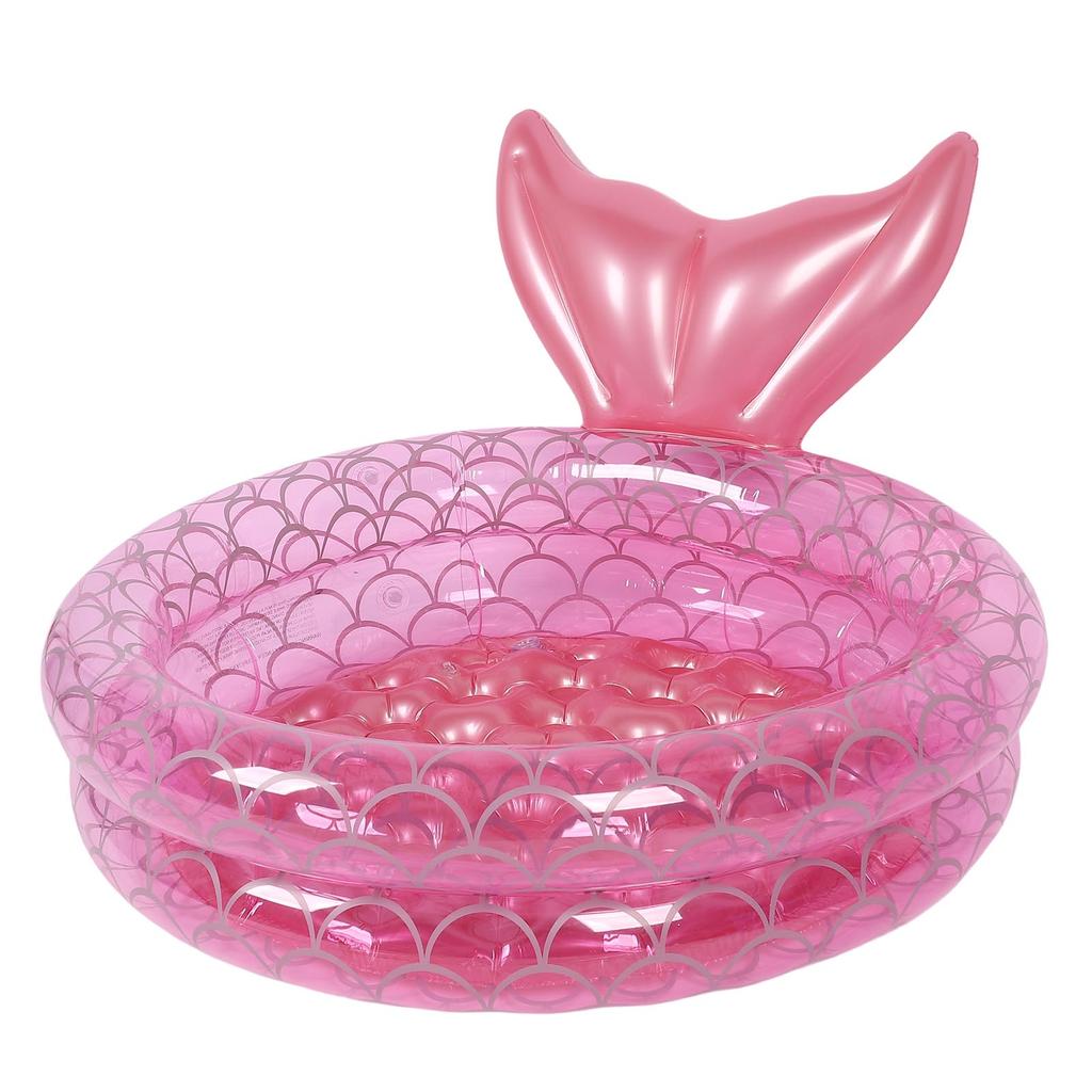 Inflatable Ball Pit Pool Lovely Foldable Thickened PVC Blow Up Swimming Pool for Home Outdoor